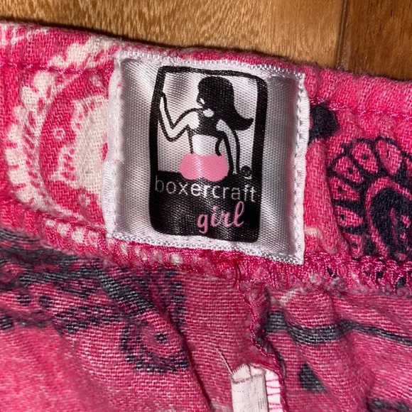 BOXERCRAFT PAISLEY PJ PANTS | GIRLS L | LIKE NEW - Picture 2 of 6